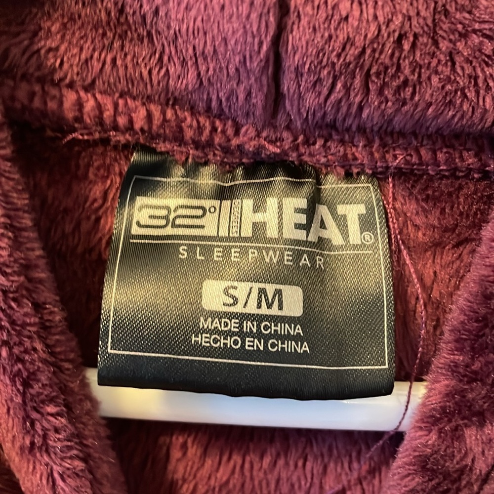 Fleece Robe, size small/medium - Picture 2 of 4